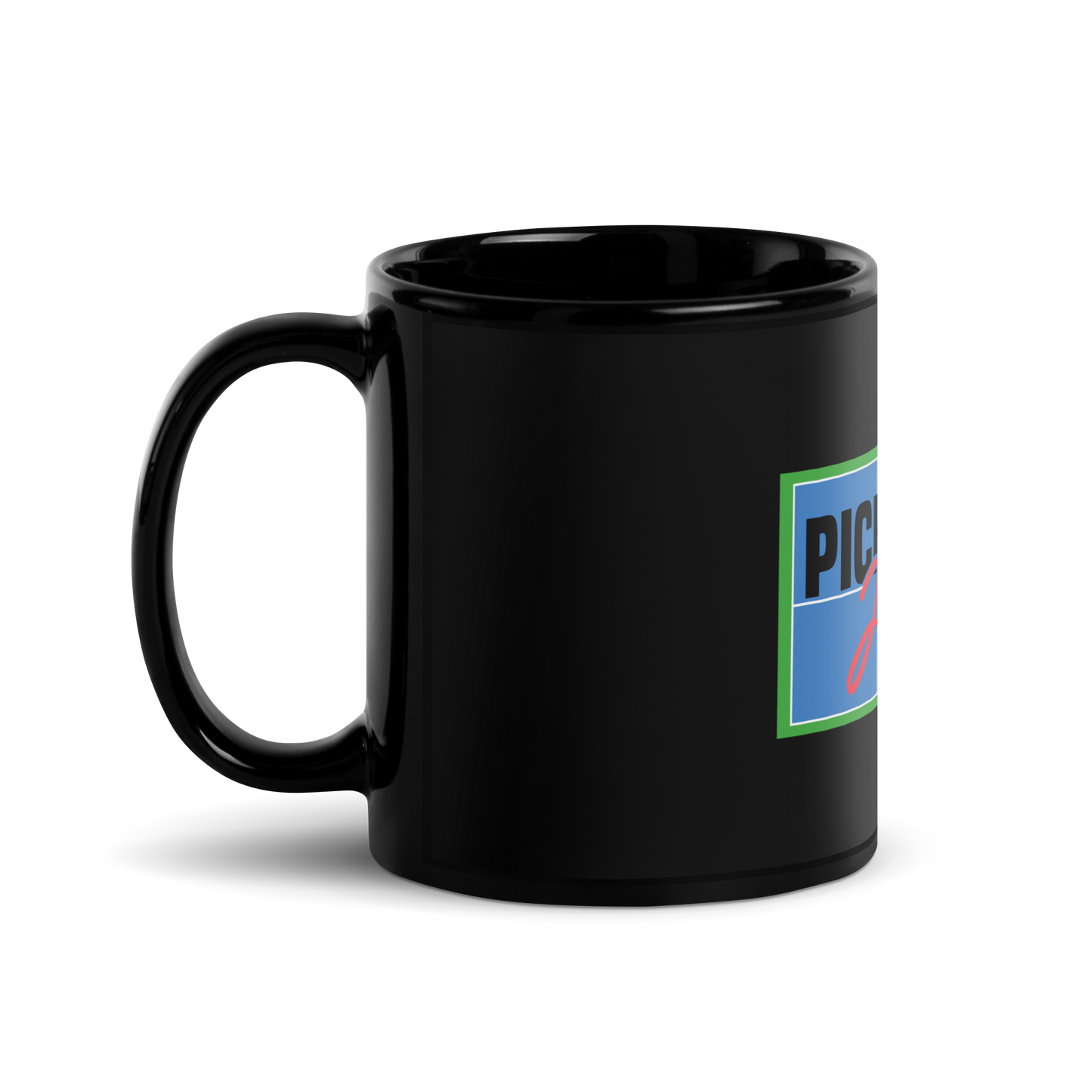 Black Glossy Mug