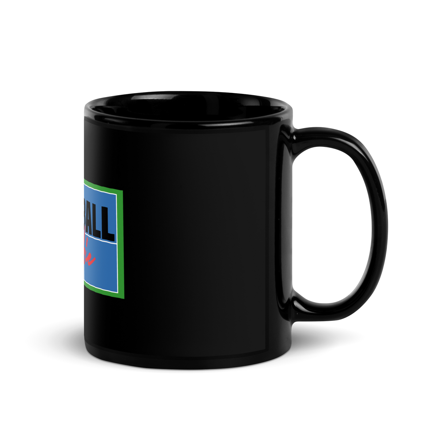 Black Glossy Mug