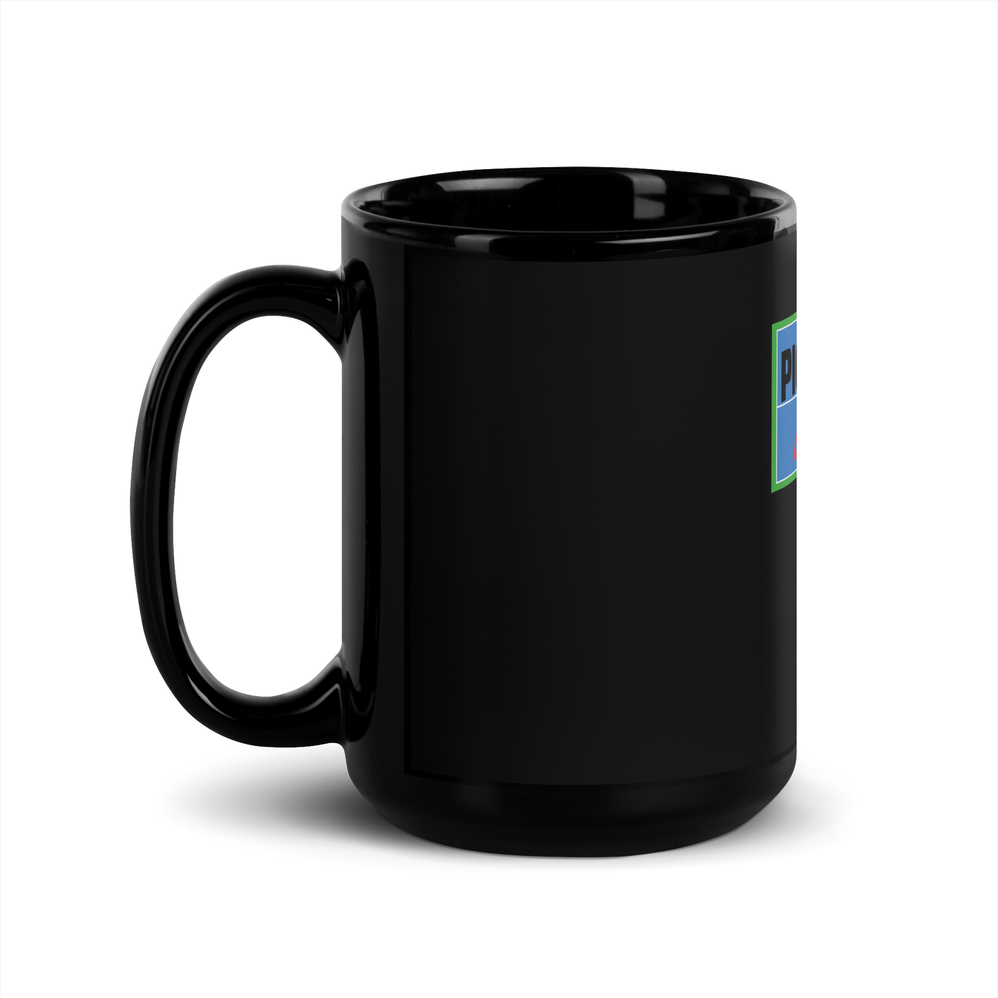 Black Glossy Mug