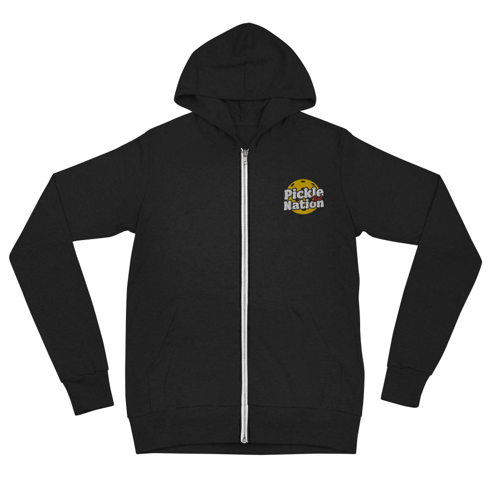 Unisex zip hoodie