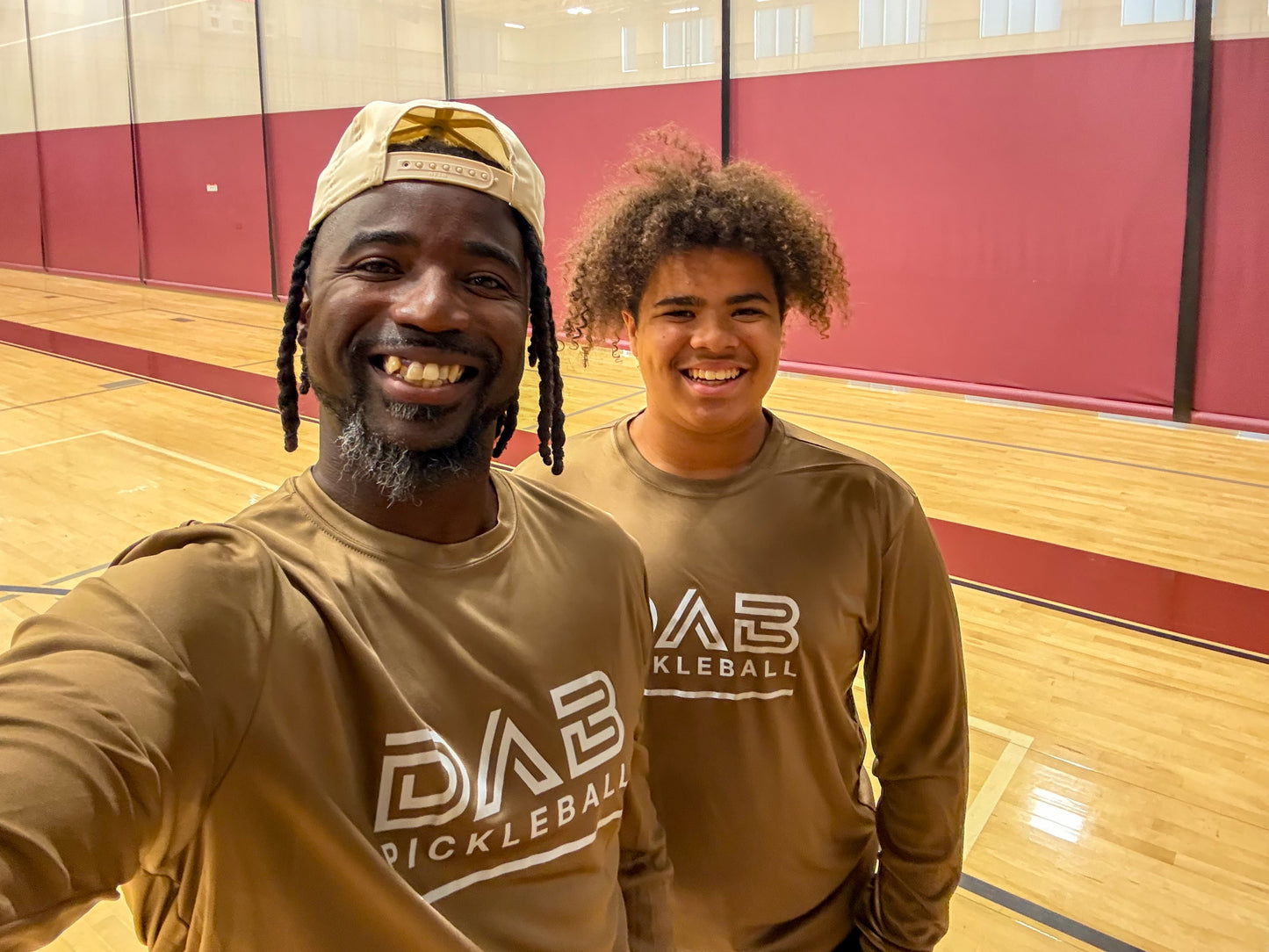 DAB Brown Long Sleeve Performance T-shirt Pre Order