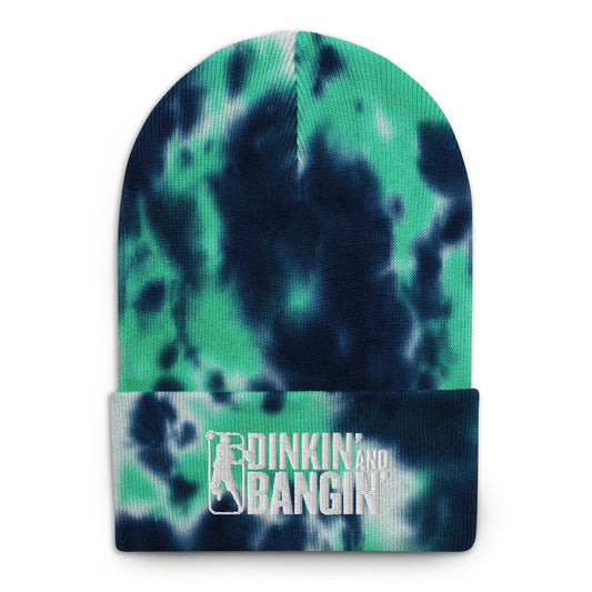 Tie-dye beanie