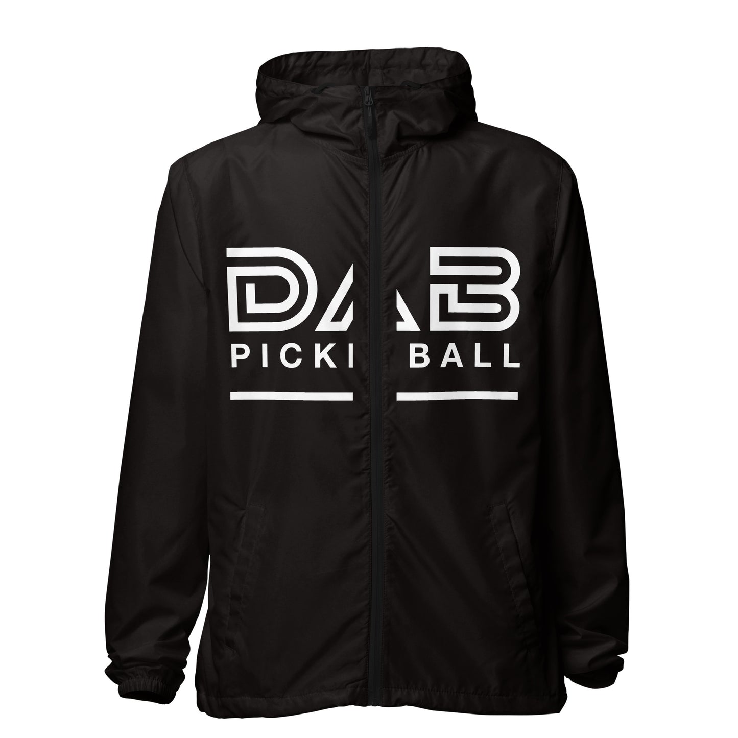Unisex lightweight zip up windbreaker