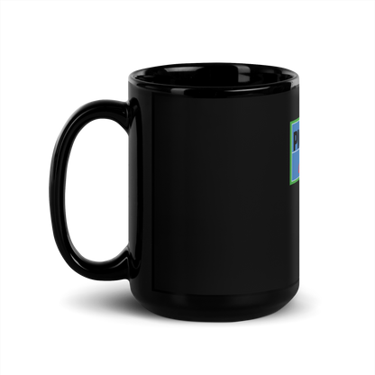 Black Glossy Mug