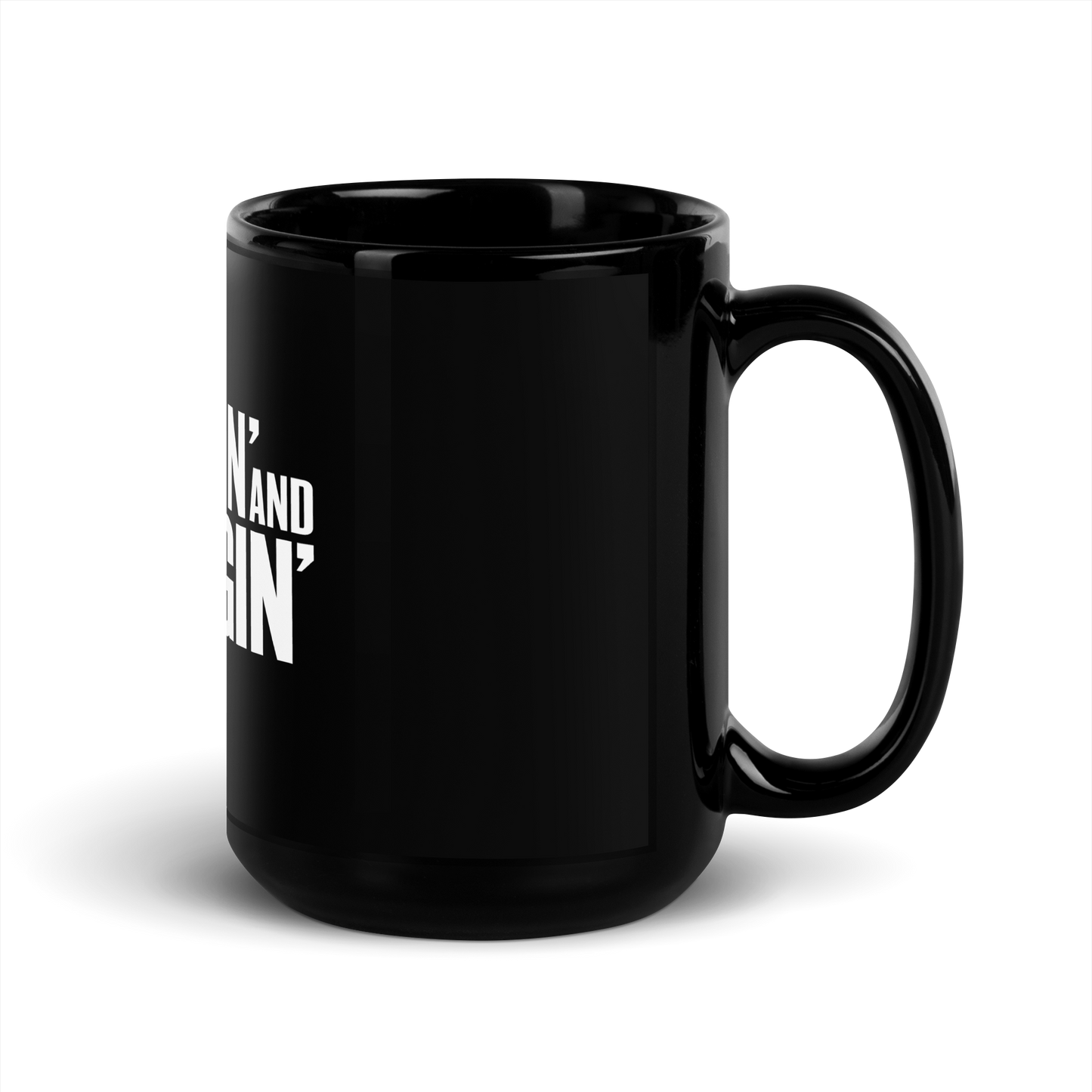 Black Glossy Mug