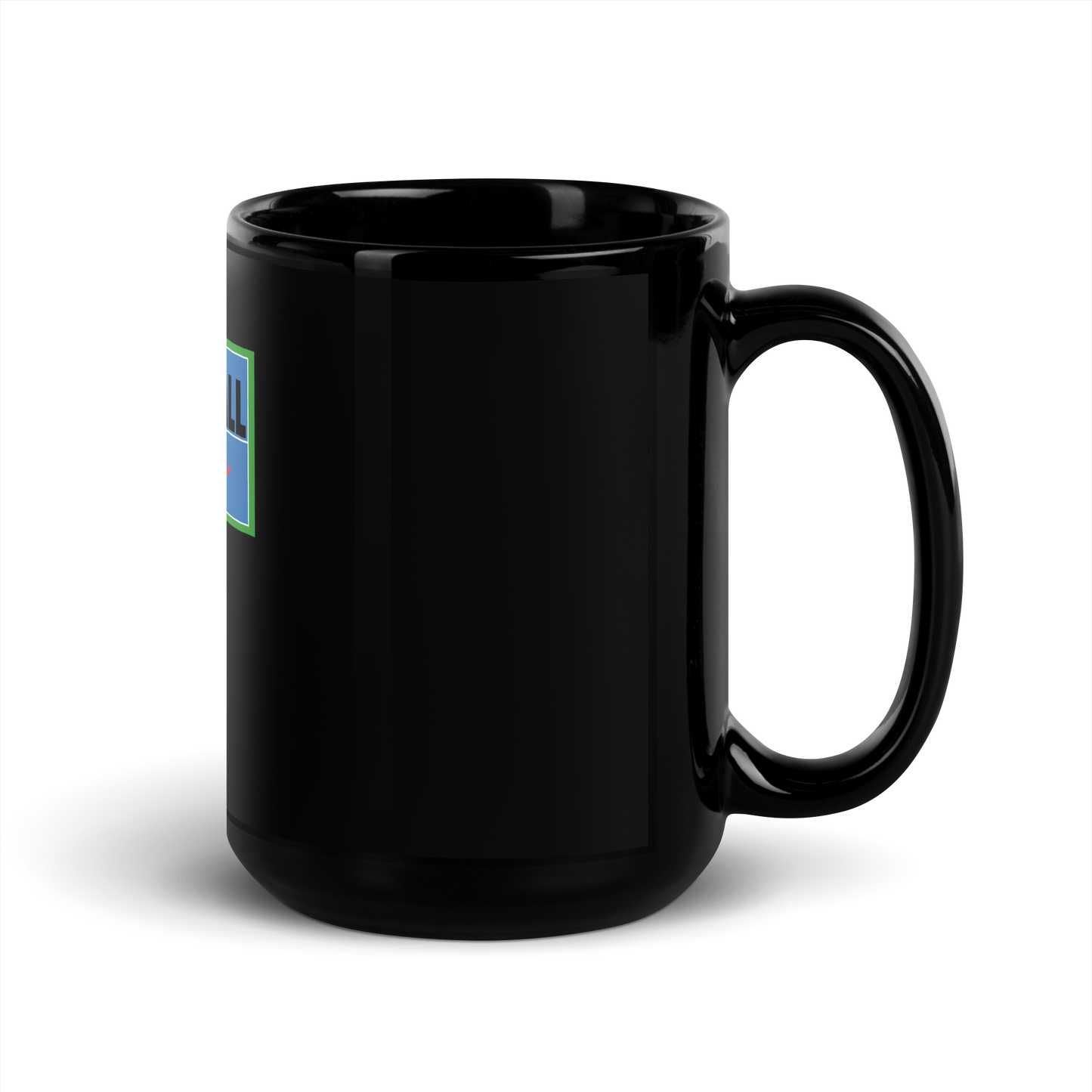 Black Glossy Mug